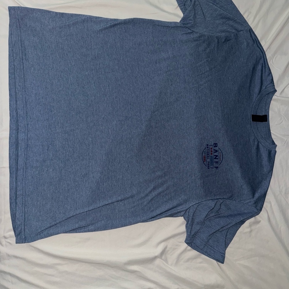 Gildan Heather Blue Short Sleeve Tee